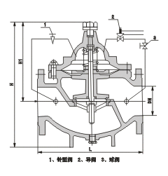 800X压差旁通阀,800X压差旁通阀结构图