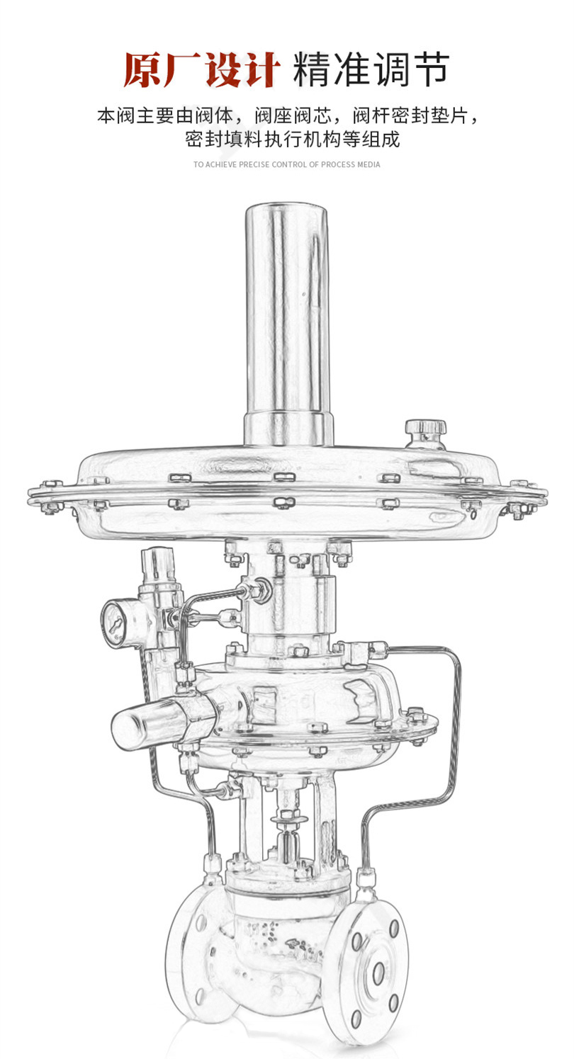 氮封阀,供氮阀,泄氮阀,氮气微压调节阀,带指挥器氮封装置