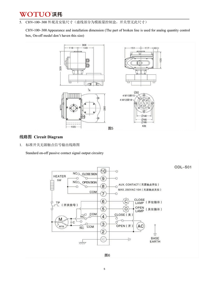 D971X电动对夹式软密封蝶阀说明书