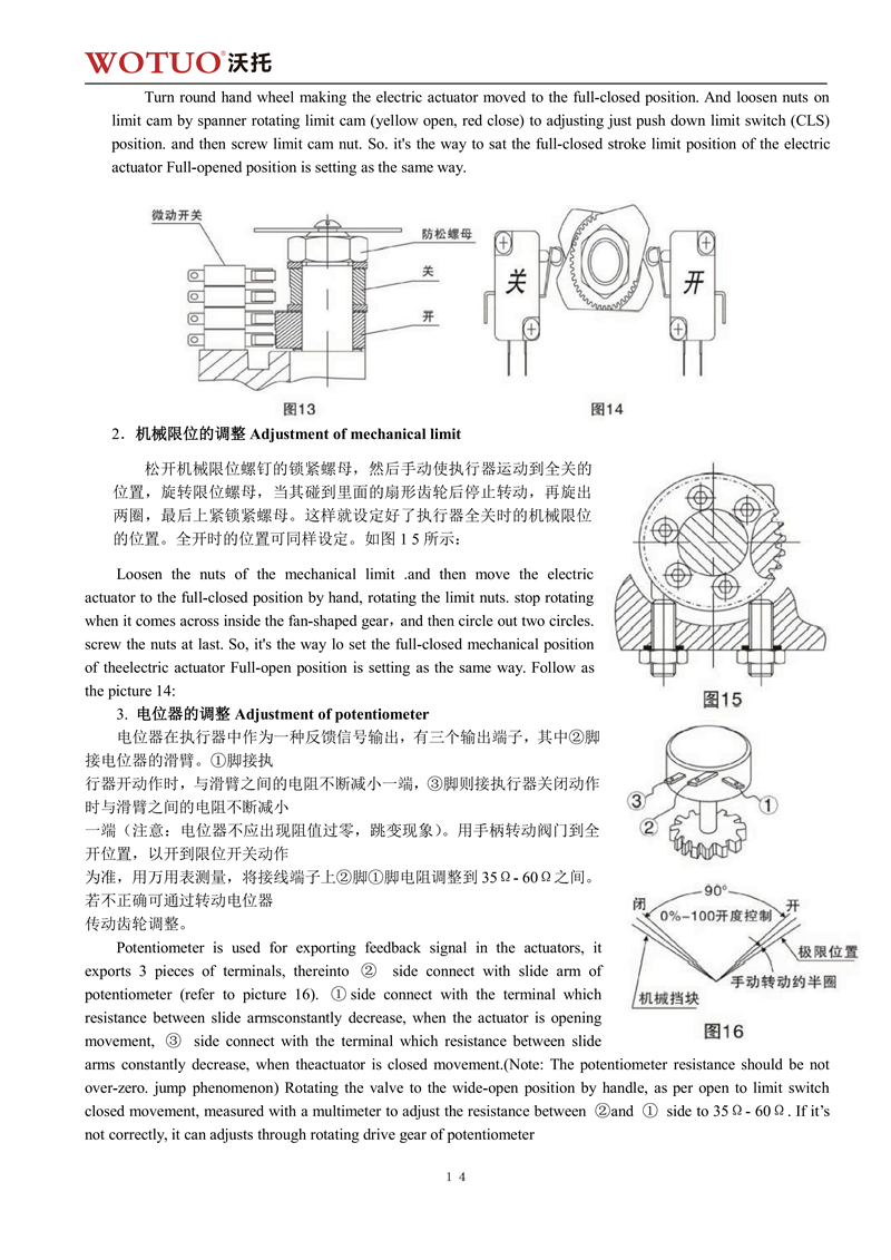 D971X电动对夹式软密封蝶阀说明书
